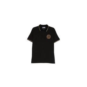 25 FW 베르사체진스꾸뛰르 로고 아플리케 폴로 셔츠 80GAGT03CJ01T TP449526735