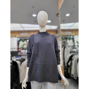 ab.f.z 세이브존05 골지 반하이넥 포켓 슬릿 루스핏 니트티 lfz1nw34