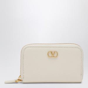 발렌티노 V로고 시그니처 가죽 지퍼 지갑 8W2P0AY3SNP I16