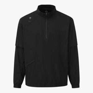 M 데상트골프자켓 GQC DQ12MFBL25-BLKG 남성 소매 탈부착 피스테 / BLACK