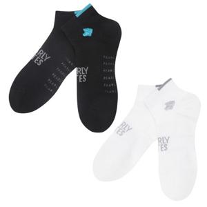 [파리게이츠]511F1SC041-남성 바니 자수 로고 단목 양말-(26년S S)