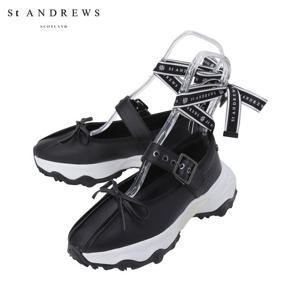 [세인트앤드류스] 여성 리본 메리제인 스니커즈 821D2SE221_BK