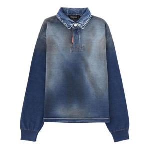 디스퀘어드2 폴로 티셔츠 S74HA1611 D13192470 BLUE