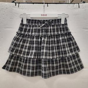소이 HC22 체크 캉캉 스커트 26M5882