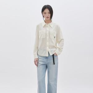 [주크] 빅포켓 벨벳 셔츠 Z261MSC001