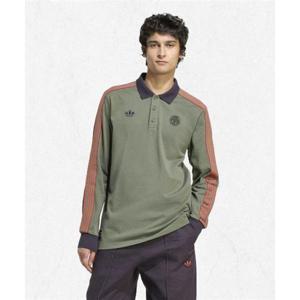 아디다스 ADIDAS FC 바이에른 뮌헨 테라스 아이콘 롱 슬리브 폴로 셔츠 - 카키 JN0253 2449873