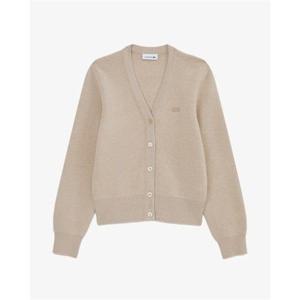 라코스테 [](여성) 25FW 베이직 브이넥 가디건 AF209E-55N 02S (베이지) 351148