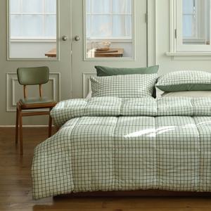 플로라 [신상특가] 코지체크 60수 아사 차렵이불 SS