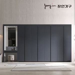 장인가구 단테 모던 화장대 파우더 붙박이장 10cm