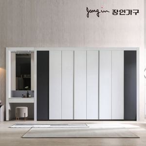 장인가구 단테 모던 화장대 파우더 붙박이장 30cm