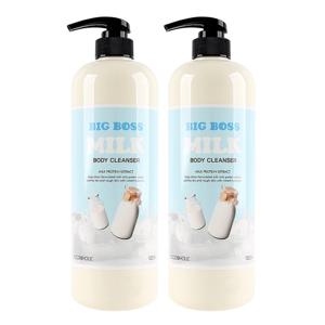 (1+ 1)푸드어홀릭 밀크 우유 바디클렌져 1000ml 대용량 /바디워시