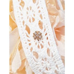 미니골드 14K [THANK YOU] 럭키크로버 피어싱 ESWM4137