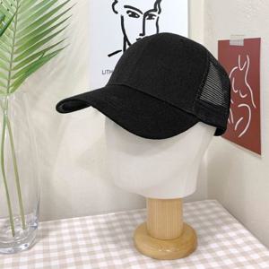 [다잇템]남자 여자 스포츠 메쉬 여름 심플 볼캡 모자