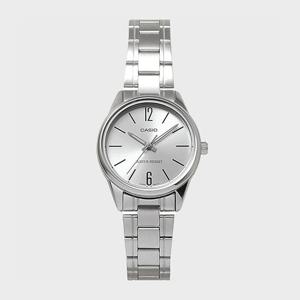 CASIO 카시오 LTP-V005D-7B 여성 메탈밴드 심플 손목시계