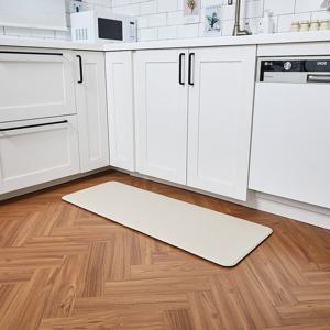 [모던하우스] 솔리드 양면 PVC 주방매트 M 120X44X1.4 BEIGE