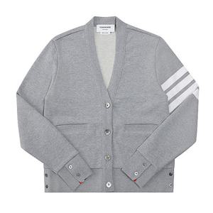 톰브라운 FJT069A 00535 055 클래식 사선 완장 여성 가디건