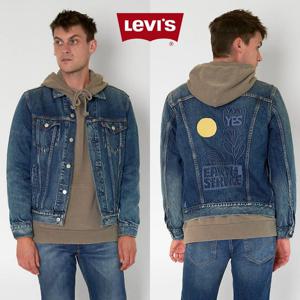 리바이스 247660009 남자 웰 쓰레드 트러커 데님 청 자켓