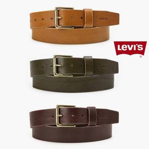 리바이스 D77250001 남자 헤리티지 풀 그레인 가죽 벨트
