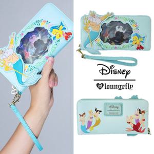 여자 지갑 디즈니 인어공주 렌티큘러 지퍼 지갑 WDWA2623