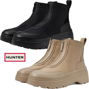 헌터 B0CNB7SX3X 여자 플랫폼 지퍼 익스플로어 앵클 레인부츠