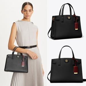 토리버치 143194 001 여자 로고 티테일 스몰 사첼 숄더백