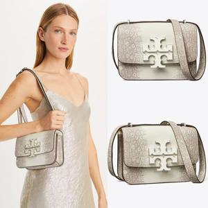 토리버치 153066 100 여자 Eleanor Lizard 프린티드 스몰 숄더백