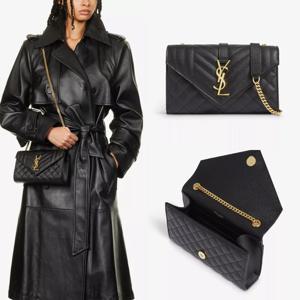 생로랑 600195BOW91 1000 여자 Envelope Matelasse 크로스백