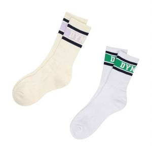 [다이나핏 공식](택가 12,000원) 공용 프레피 크루삭스2_YUA23S15