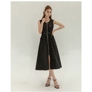 [르니앤맥코이(여성)]바스락원단 민소매스트링원피스 (ML08OP003HJY)