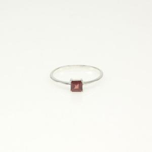 가넷 천연원석 실버반지 여자친구100일선물 24R-233221