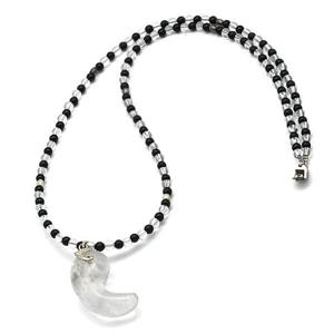 백수정 백제곡옥 원석목걸이 행운 성공운