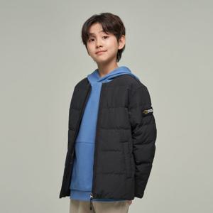 내셔널지오그래픽키즈 K244UDW980 헤론 경량 구스 다운 점퍼 CARBONBLACK