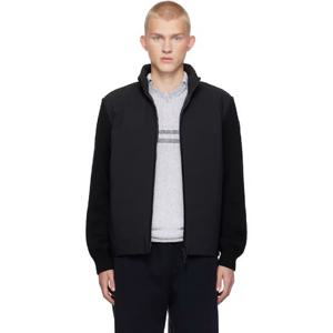 25 FW 몽클레어 남성 블랙 가디건 트리코 다운 재킷 242111M180111