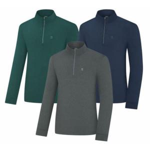 [콜핑]LD18 남자 가을 부드럽고 신축성좋은 약기모 집업등산티 KVT0434M