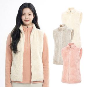 콜핑 여성 겨울 등산 보아 플리스 기본 보온 후리스 조끼 GS