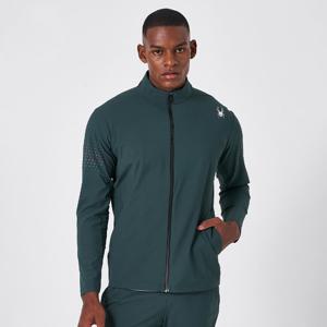 [스파이더] 남성 프로웹쿨 냉감 트리코트 트레이닝 집업 SPKMCNFT204MDGN