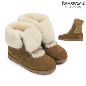 베어파우 [여성] OPHELIA 오필리아 7홀 히코리 천연소가죽 양털 워커 부츠 K2924002QD-W