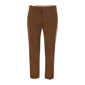 피티 토리노 브라운 테일러드 스트레치 코튼 팬츠 CORTZ1Z00FWD