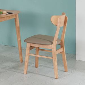 아이앤 엘람 PU 방석 원목 체어 FU 식탁의자 카페의자