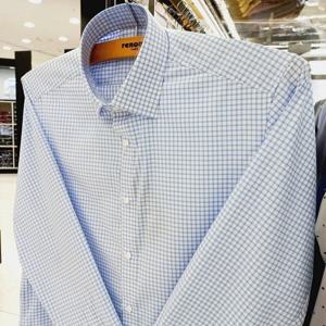 [레노마셔츠]일반핏 /노-포켓/구김성 적은/스판/긴소매 셔츠 RZR