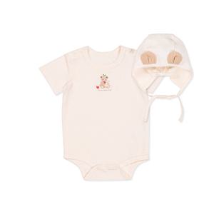 오가닉맘 크림워니면모달반소바디수트(MKMLQS07)