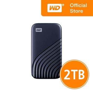 웨스턴디지털 WD My Passport SSD 2TB 블루 포터블 외장SSD USB 3.2 Gen2 NVMe기반