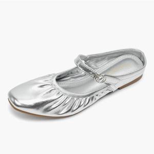 [베어파우] VICKY 여성 실버 뮬 슬리퍼   K2984016RA-W