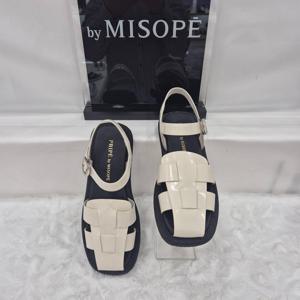 [미소페]By미소페 논슬립 유광 피셔맨 샌들 112HH424ZS023 IVORY
