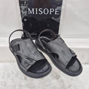 [미소페]By미소페 남성 스트랩 캐주얼 샌들 122HH424HG203 BLACK