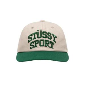스투시 미드 뎁스 스포츠 스냅백 내츄럴 1311101