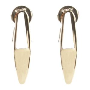 토리버치 골드톤 폴리시드 피니시 후프 귀걸이 168086 200