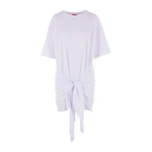 디젤 자수 오벌 D 로고 노트 티셔츠 원피스 A19232 0NIAX100