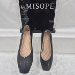 [미소페]By미소페 여성 스퀘어 핫픽스 플랫 112HH435FP001 BLACK