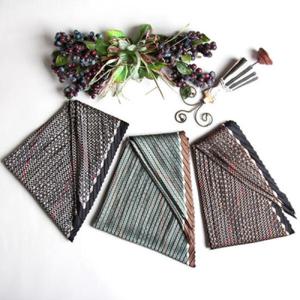 아트박스/더로라 쁘띠주름 스카프- 쁘띠지도리변형 S9047